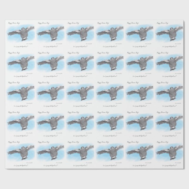 Happy Divorce Day wrapping paper (Flat)