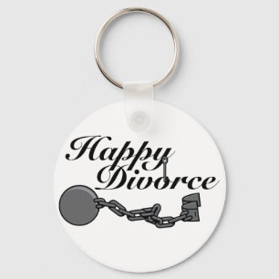 Happy Divorce! Key Ring