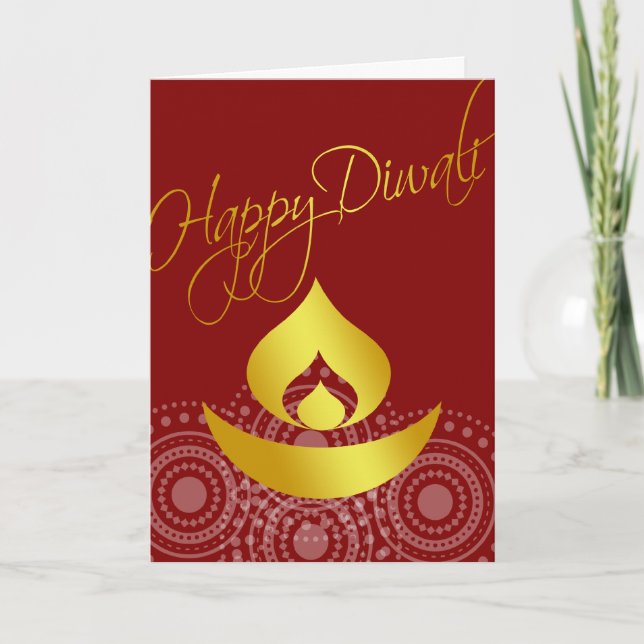 Happy Diwali Card (Front)