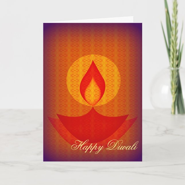 Happy Diwali Card (Front)