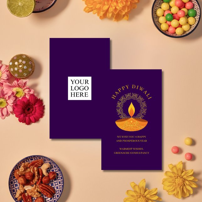Happy Diwali Client Appreciation  Card (Creator Uploaded)