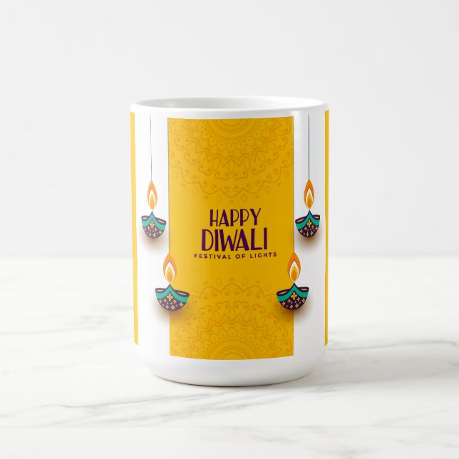 Happy Diwali Coffee Mug (Center)