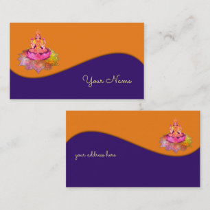 Happy Diwali - Deepalavi Lakshmi Goddess 4 Business Card