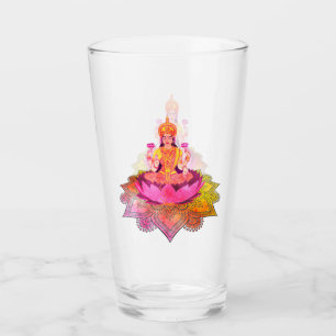 Happy Diwali - Deepalavi Lakshmi Goddess 4 Glass