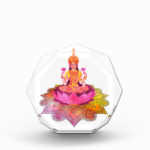 Happy Diwali - Deepalavi Lakshmi Goddess 4 Photo Block