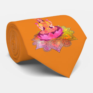 Happy Diwali - Deepalavi Lakshmi Goddess 4 Tie