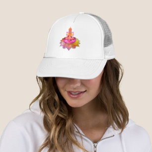Happy Diwali - Deepalavi Lakshmi Goddess 4 Trucker Hat