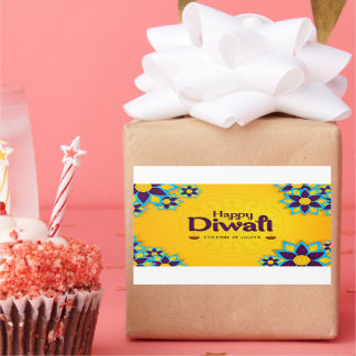 Happy Diwali - Festival of Lights Rectangular Sticker