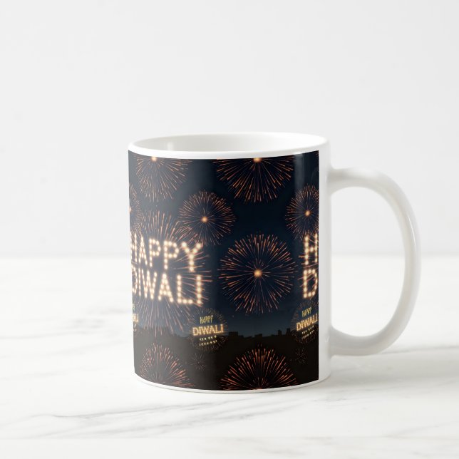 Happy Diwali Gift Idea Coffee Mug (Right)