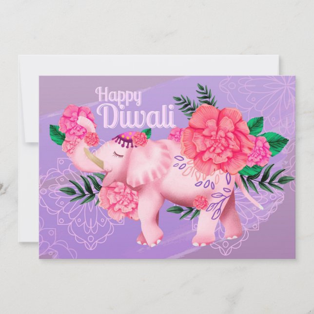 Happy Diwali Holiday Card (Front)