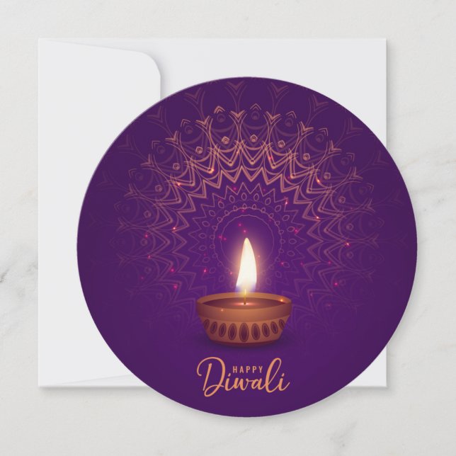 Happy Diwali Holiday Card (Front)