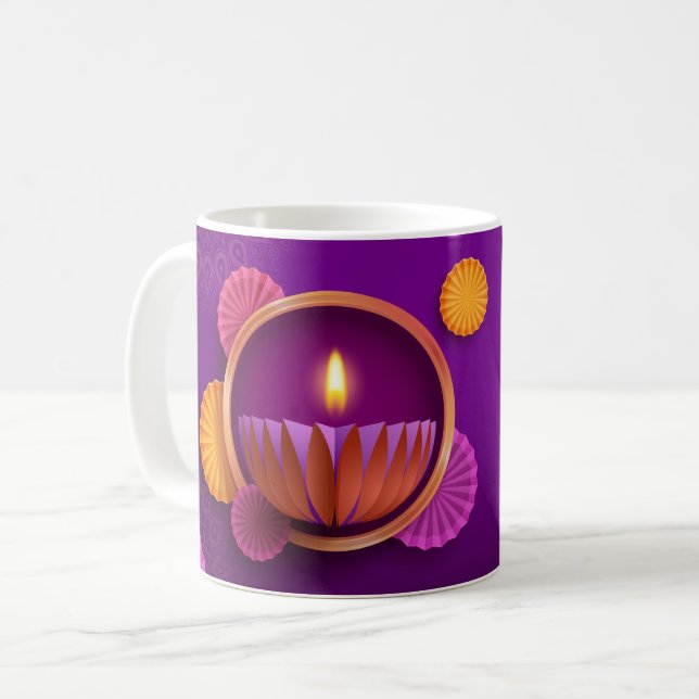 Happy Diwali Mug (Front Left)