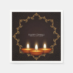 Happy Diwali Napkins
