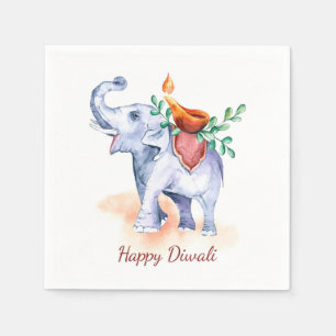 Happy Diwali Napkins