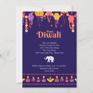 Happy Diwali Party Invitation