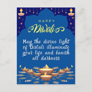 Happy Diwali Post card