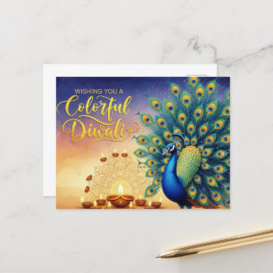 Happy Diwali Postcard