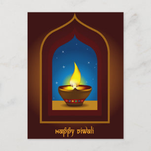 Happy Diwali Postcard