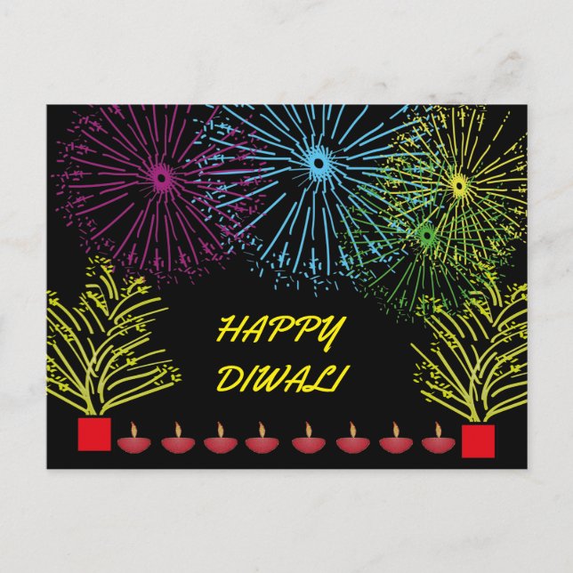 HAPPY DIWALI POSTCARD (Front)