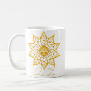 Happy Diwali Star Deepavali Festival of Lights Gif Coffee Mug