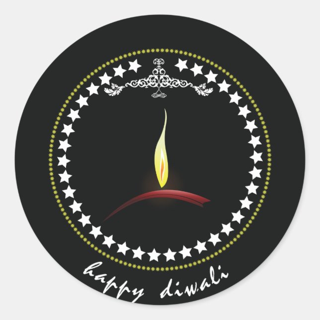 Happy Diwali Stickers (Front)