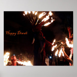 Happy Diwali Value Poster Paper (Matte)