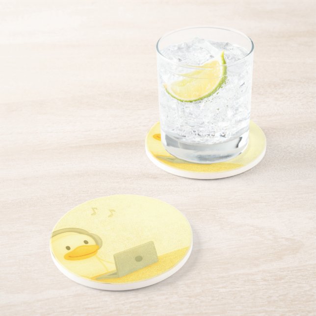 Happy DJ Coaster (Side)