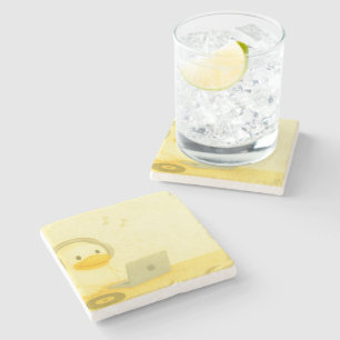 Happy DJ Stone Coaster