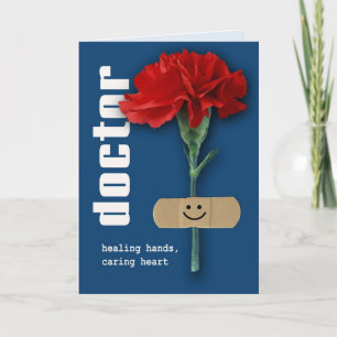 Happy Doctors' Day. Customisable Greeting Card