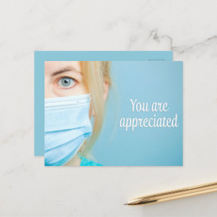 Happy Doctors Day You Are Appreciated Holiday Postcard