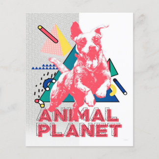 Happy dog canvas print  | Cute lover gift Flyer