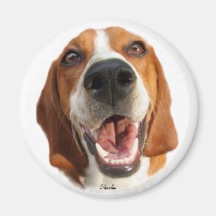 Happy Dog Magnet