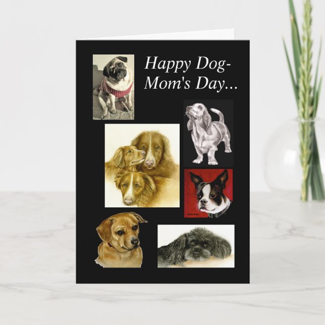Happy Dog-Mum's Day Card (Front)