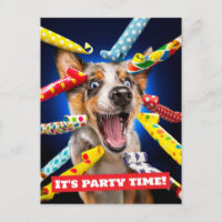 Happy Dog Party Blowers