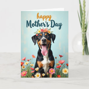Happy Dog Wife Card