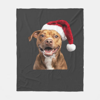 Happy Dogs at Christmas Funny Dogs Classic T-Shirt Fleece Blanket