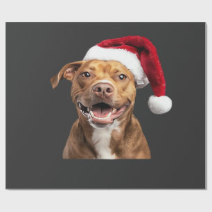 Happy Dogs at Christmas Funny Dogs Classic T-Shirt Wrapping Paper