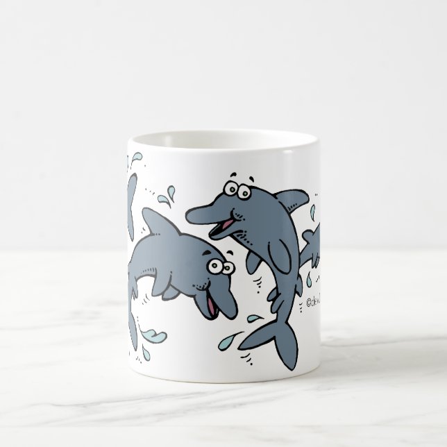 Happy Dolphin Mug (Center)