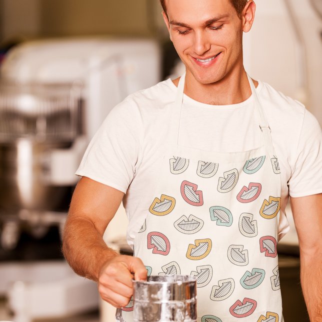 Happy Doodle Laugh Apron (Creator Uploaded)