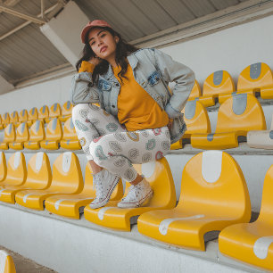 Happy Doodle Laugh Leggings