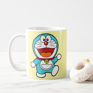 Happy Doraemon Coffee Mug