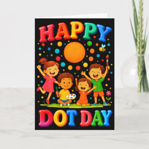 Happy Dot Day 2025 Colourful Polka Dot Teachers Ki Card