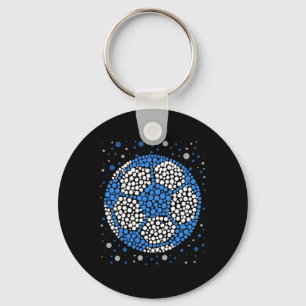 Happy Dot Day 2025 Polka Dot Soccer Ll Lover Boys Key Ring