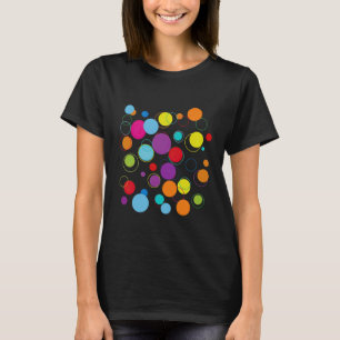 Happy Dot Day Colourful Polka Dot Art Teacher Stud T-Shirt
