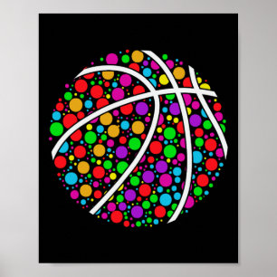 Happy Dot Day Polka Dot Sketll Lover Men Boys Kids Poster