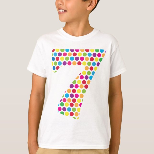 Happy Dots -7 T-Shirt (Front)