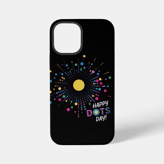happy dots day iPhone case (Back)