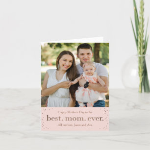 Happy Dots Mother's Day or Birthday Greeting Card