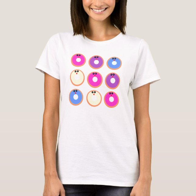 Happy doughnuts T-Shirt (Front)