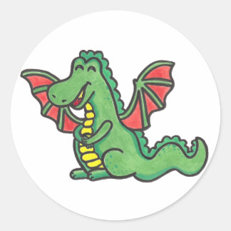 Happy Dragon stickers